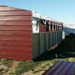 Assembling Loafing Shed Texas (2)