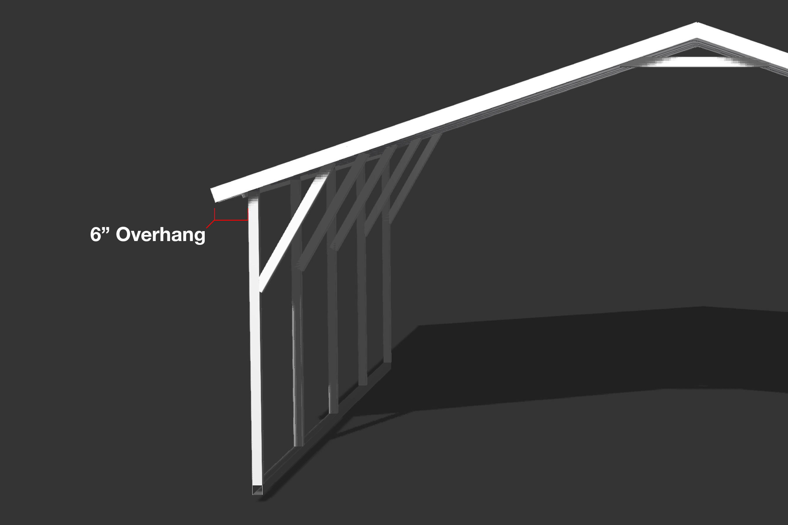 Roof Length and Frame Length Explained American Steel Carports, Inc.